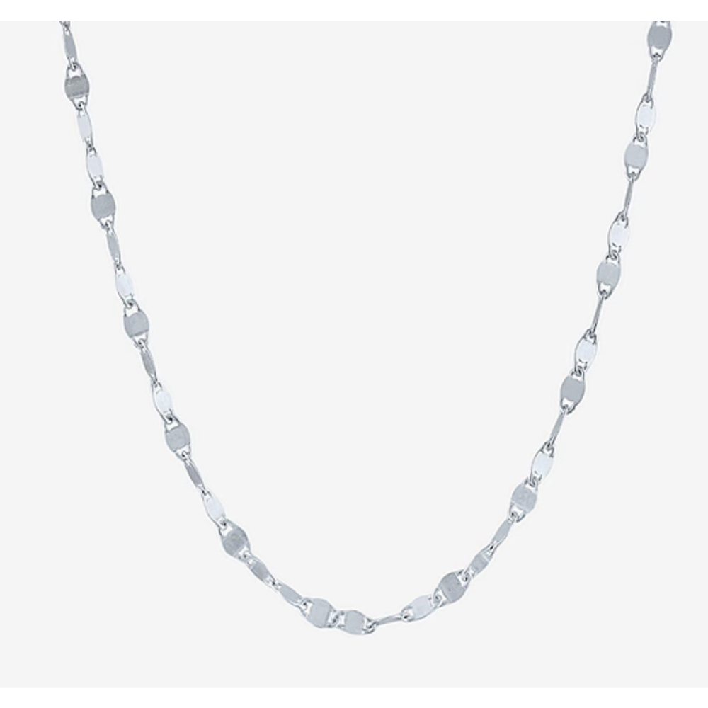 Cross double chain silver sterling and natural diamond - Picture 2 of 4